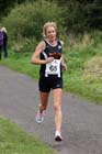 Heather Halliday (Bedale and Aiskew) 2nd in the Prudhoe Miners Race.